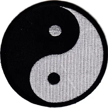 

10 pcs/set Sew on Patch Yingyang Feng shui embroidery Applique Iron On Patches clothing pants accessory patches