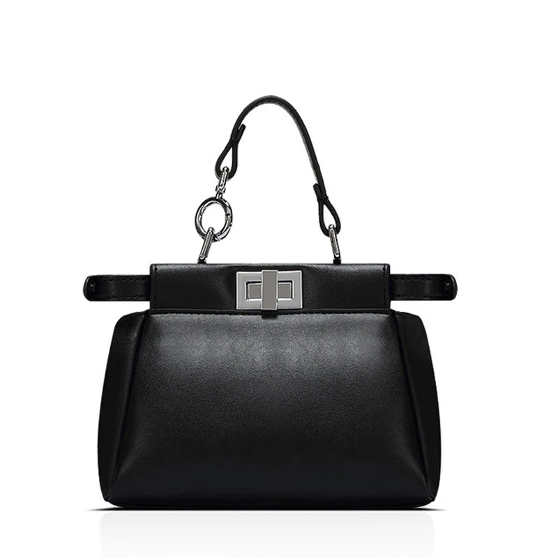 

Bag Ladies New Style women messenger Bags 2017 Mini Peekaboo Bags Handbags Women Famous Brands High Quality Women shoulder Bag