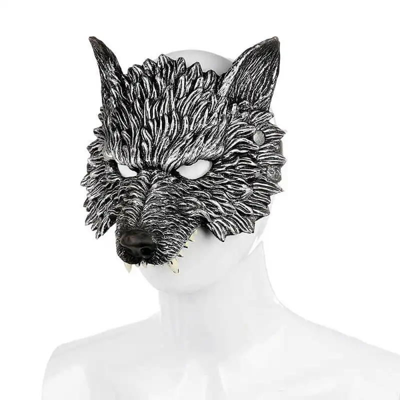 Хэллоуин 3D Волк Маска вечерние маски косплей ужас Волк Маска на Хэллоуин декоративные аксессуары для вечеринок