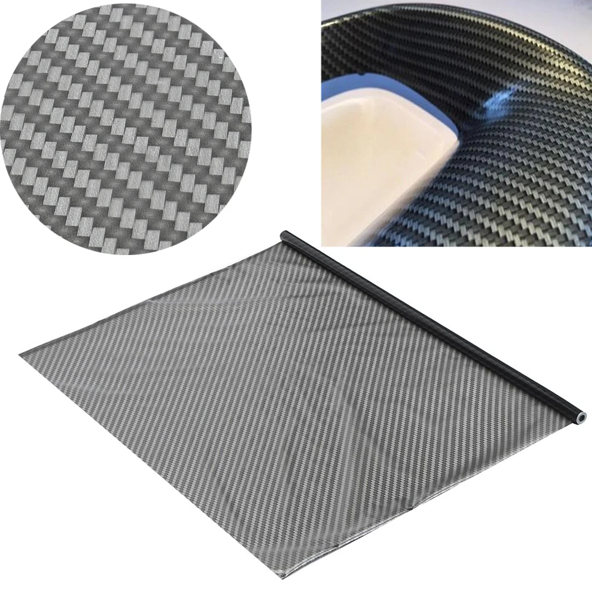 New 50cm*250cm Carbon Fiber Water Transfer Dipping Print Hydrographics Hydro Film