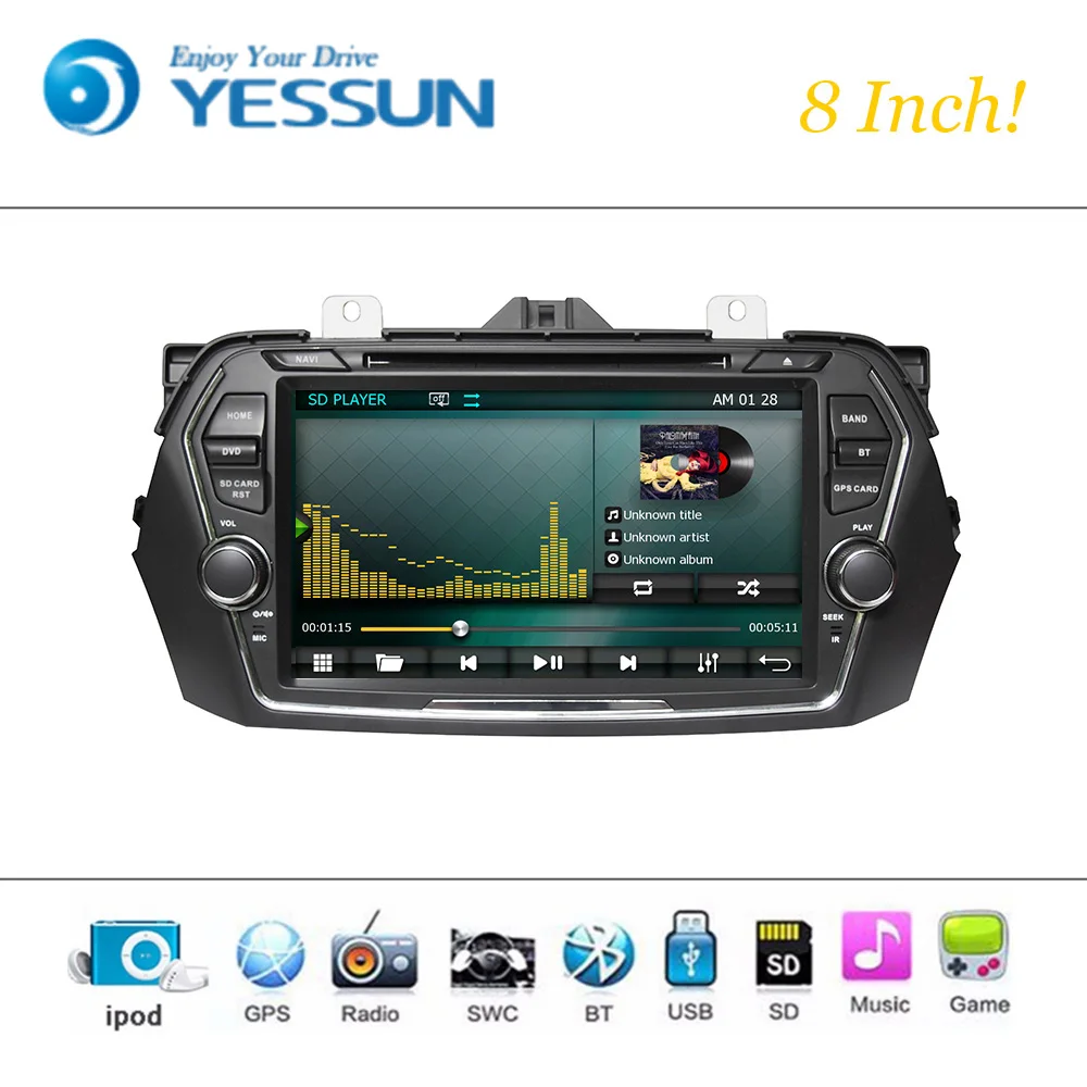 Best Car DVD Player Wince System For Suzuki Alivio Autoradio Car Radio Stereo GPS Navigation Multimedia Audio Video 4