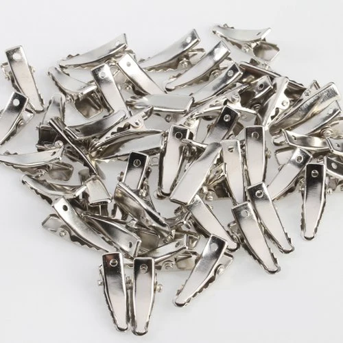 HOT SALE!50pcs Mini Single Prong Alligator Hair Clips w/ Teethhair clips for fine hairhair jaw