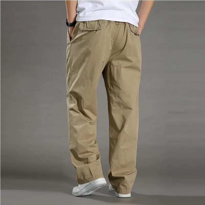 Мужские шаровары tactica брюки летние провисающие хлопковые охранные брюки размера плюс спортивные брюки мужские s штаны для бега