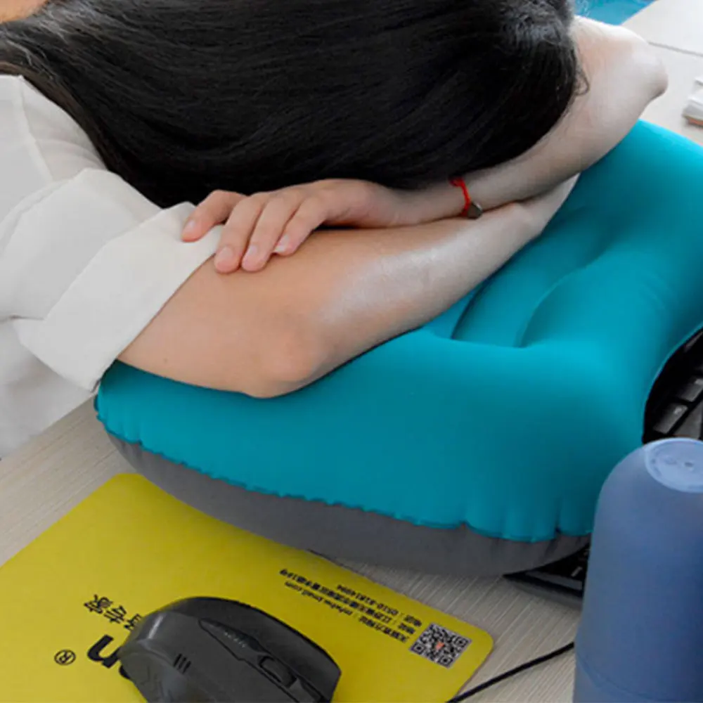 

Multicolor - Portable Travel Outdoor Inflatable Pillow Travel 3 Treasures