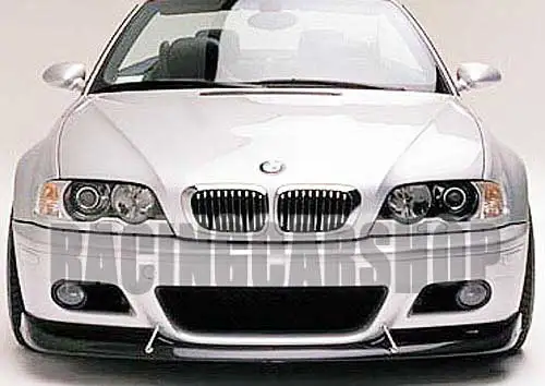 Окрашенный ACS стиль передний спойлер для BMW E46 M3 Бампер 1998-2005 B014F