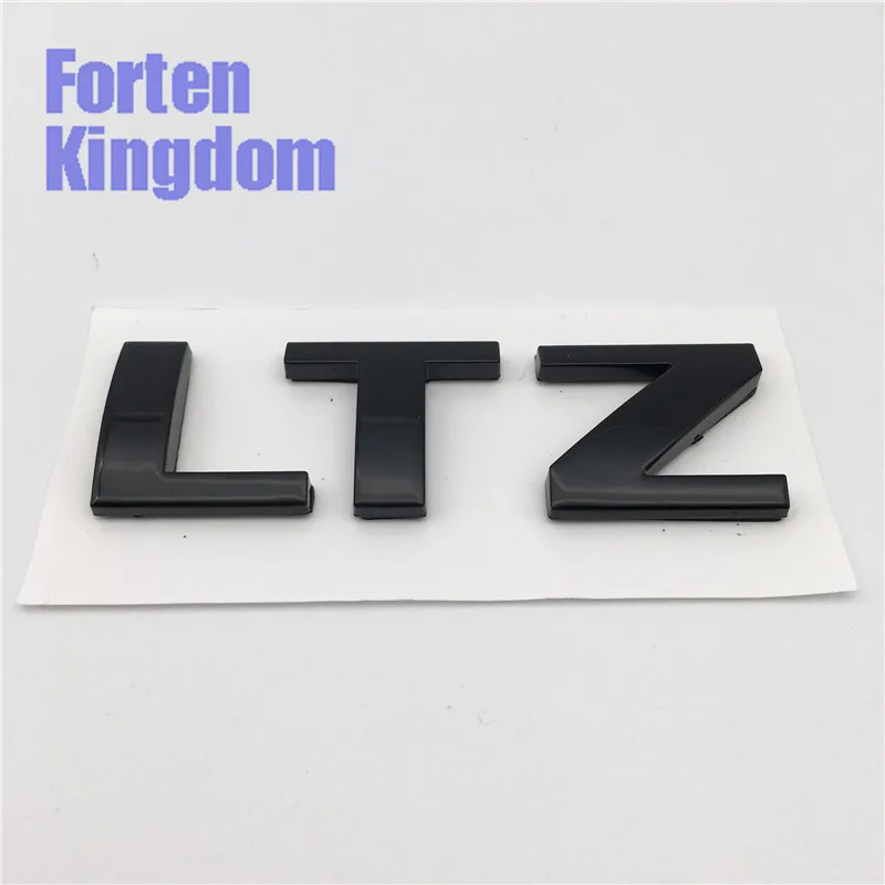 Forten Kingdom 1 шт. автомобиля слово LTZ ABS хром 3D значок в виде буквы крыло или задний багажник именные таблички пользовательская эмблема стикер