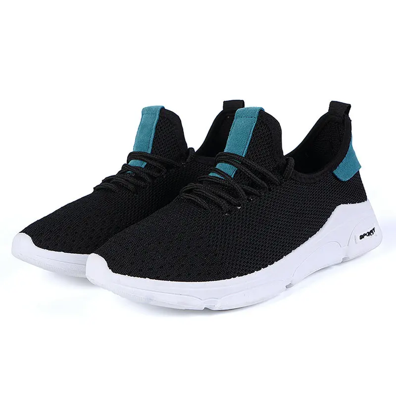 

XYL Size 35-40 Female Knitting High Quality Sneekers Women Soft Sole Shoe Lady Breathable Causal Shoes Woman Flat Heels Shoe