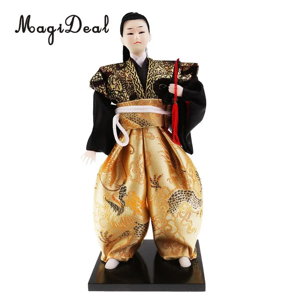 Japanese Samurai Doll Ornaments Japanese Children Gift Home Decor 30CM