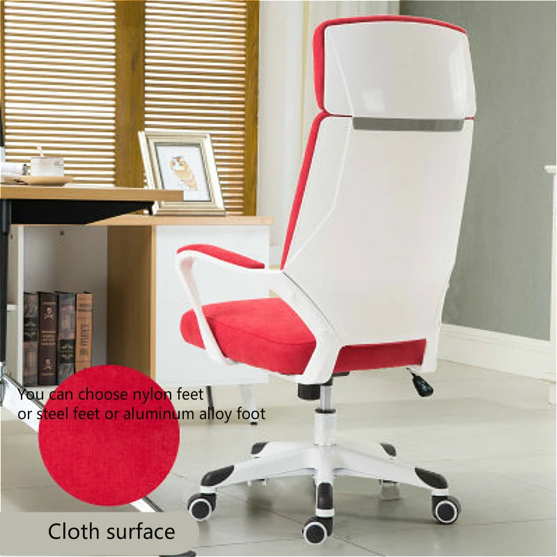 Стильный поднятый офисный розовый стул-кресло стул для совещаний многофункциональный бытовой вращающийся Вращающийся стул для отдыха игровой компьютерный стул - Цвет: B3