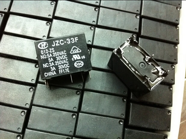 Горячая новинка JZC-33F-012-ZS JZC-33F-012-ZS-12VDC 012-ZS 12VDC 012-ZS-12VDC 12V реле DIP5 | Обустройство дома