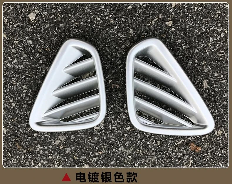 

LHD For Hyundai KONA Kauai Encino 2018 2019 in Car Air Outlet Vent Cover Frame Auto Decoration Cover Trim Auto Accessories ABS