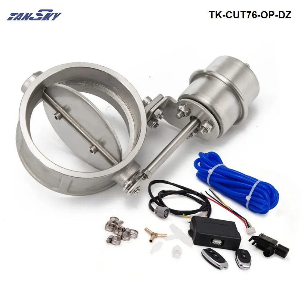 Exhaust Control Valve Set With Vacuum Actuator CUTOUT 3