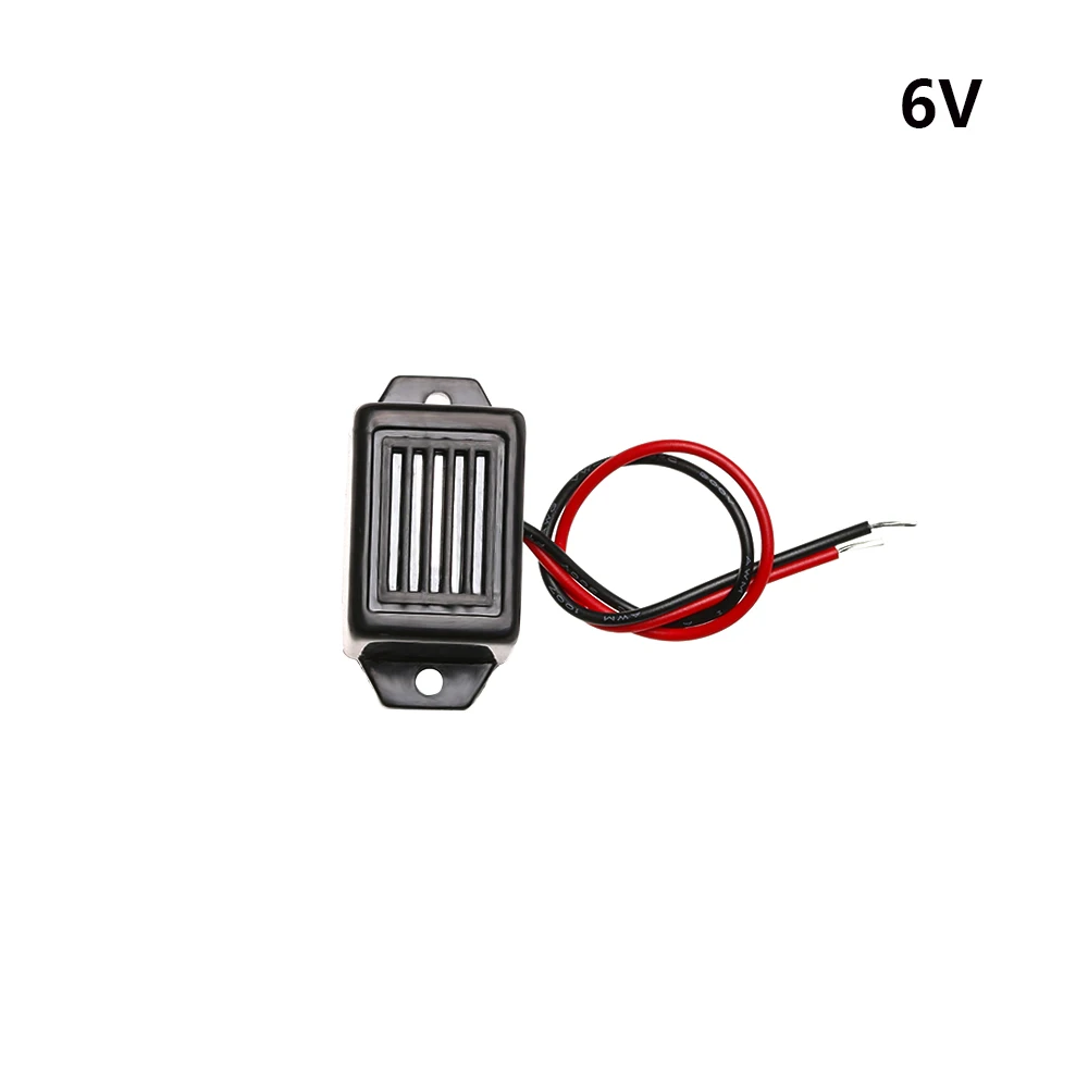 1 шт. 33,5*15 мм Мини звуковой сигнал оповещения DC 1,2/3/6/12 V 85dB мини электронный будильник зуммеры постоянного тон Механический зуммер инструмент Запчасти - Цвет: 6V