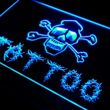 I556 тату магазин бар Pub Майями Чернила свет знак Вкл/Выкл Переключатель 20+ цвета 5 размеров