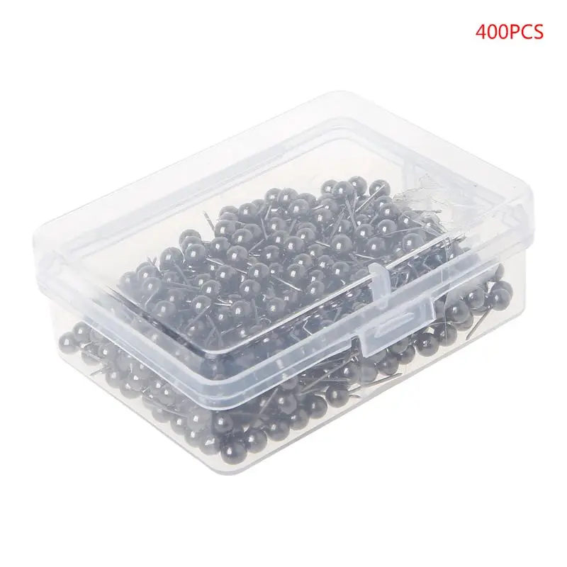 Colorful Assorted Push Pins Drawing Cork Board Nails Photo Wall Office School Supplies 100 Pcs