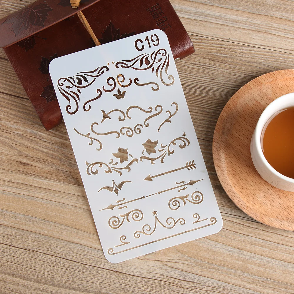 

Plastic Stencils Arrowdrawing templates painting Scrapbooking Stamp Album Decorative Journal Stencil