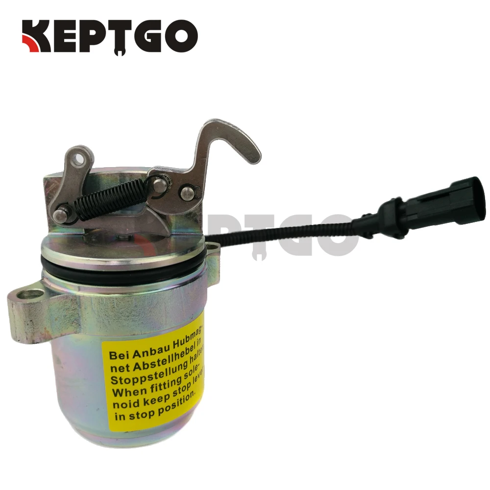 Friday Part Fuel Shut Off Solenoid 6686715 for Bobcat 863 864 873 883 Skid Steer Loader