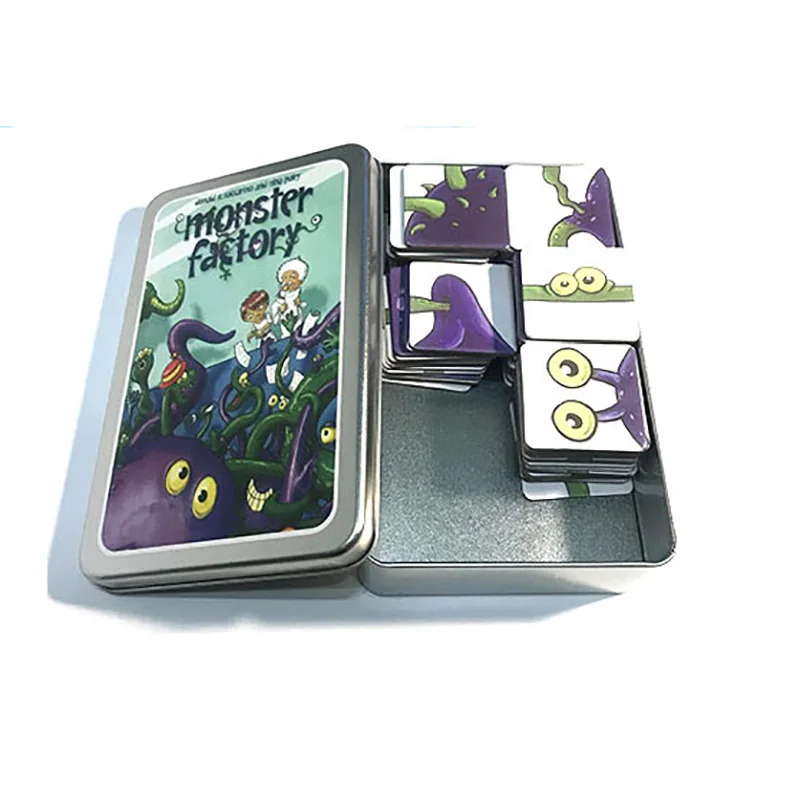 2 6 игроков забавные карточки игры Monster Factory настольная игра высококачественные