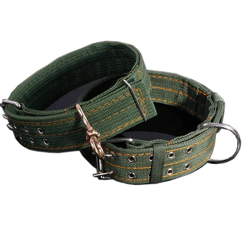 Strong Canvas Nylon Dog Collar Outdoor Tactical Training Hunting Army