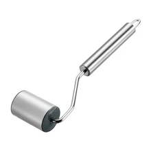 BESTOMZ Нержавеющая Сталь Тесто Скалка Инструмент для выпечки и готовки ролик для пасты пицца Печенье Тесто