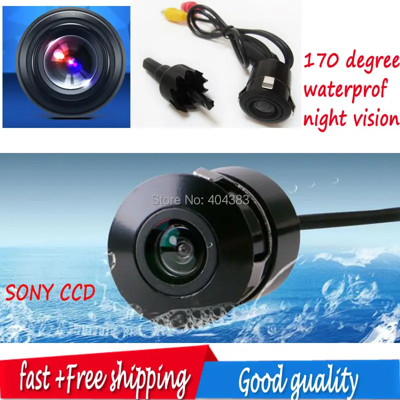  Reversing Guard line Function front camera car Waterproof rear view camera High Definition Display 