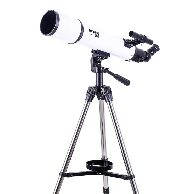 HD 180 Times Refractive Astronomical Telescope 80600 with Tripod Monocular Refractor Space Observation Telescope for Astrophiles
