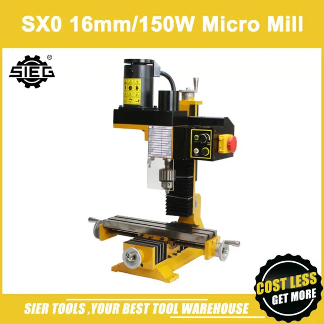 Buy SX0 Micro Mill Machine/Sieg 10mm Mini Milling