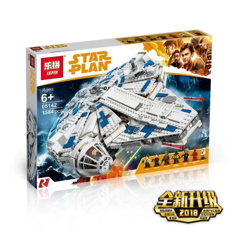 

Lepin 05142 1584PCS Kessel Run Millennuim Falcon Set Building Blocks Bricks Toys birthday Gifts toys For Christmas With 75212