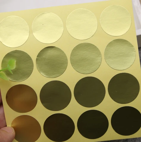 

160pcs/lot Dia 2.5cm Round Gold Mini Seal Sticker DIY Adhesive Decoration Packing Label Stickers Gift Supplies (ss-1634)
