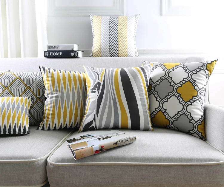 

Morocco Geometric Cushions Cover Home Decoration Nordic Style Cushions Zebra Stripe Plaids Throw Pillows Decorative Pillows Case