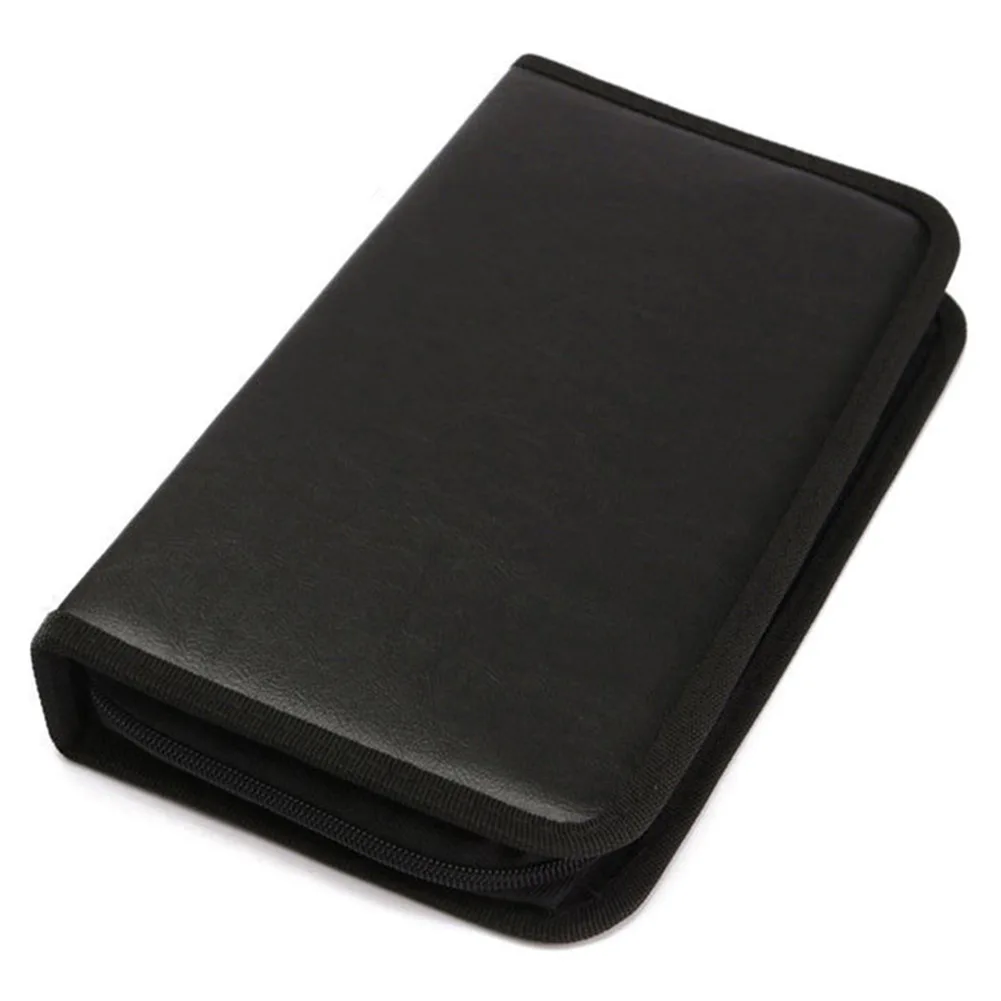 

80 Pcs CD DVD VCD Disc Holder Album Portable Folder Wallet Storage Case Carry Bag Organizer TD326