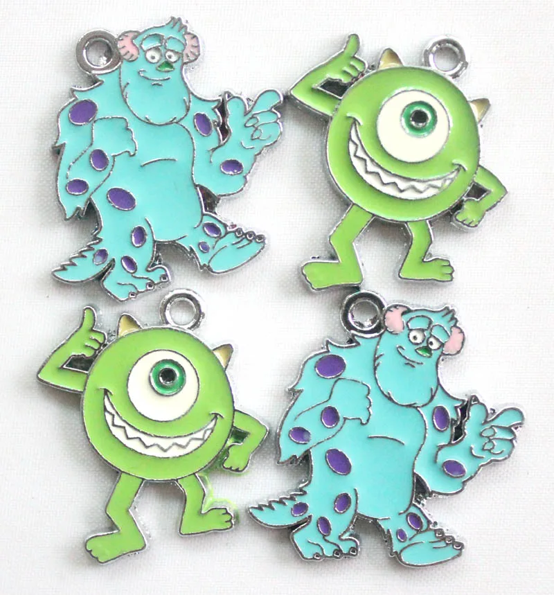 

Hot New 30pcs cartoon Metal Charms Pendants Jewelry Making DIY Accessories Party Favor gift #537