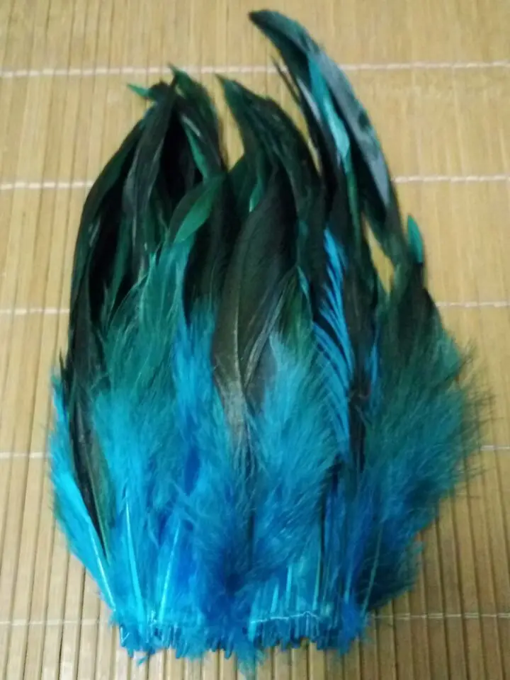 20 pcs rooster tail feathers 5-7 inches / 12-18cm DIY jewelry decoration clothing accessories rooster feathers craft feathers natural feathers
