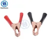 2Pcs Red & Black Car Battery Test Lead Clip Crocodile Alligator Clamps 50A 80mm ► Photo 1/6