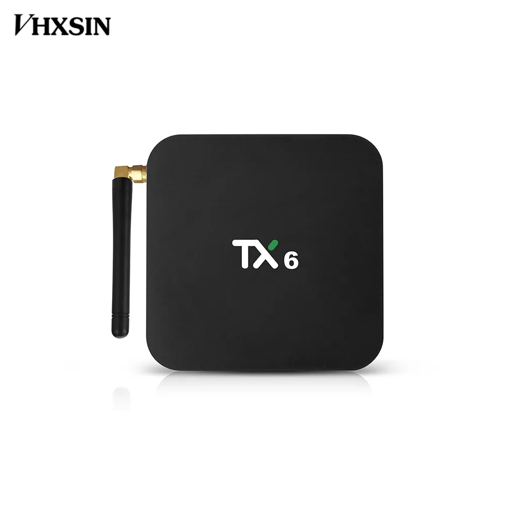 VHXSIN 20 шт./лот TX6 H6 4 Гб DDR3 32 ГБ памяти на носителе EMMC 2,4 ГГц Wi-Fi 5 ГГц BT4.1 Поддержка 4K H.265 WI-FI