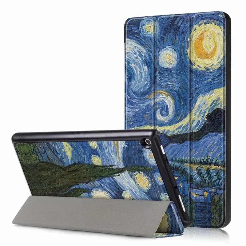 Магнитный чехол книжка из искусственной кожи для Amazon Kindle New Fire HD8 HD 8 тонкий
