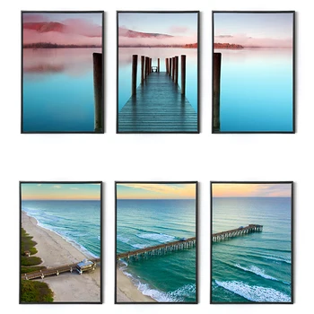 

5D Full Diamond Embroidery Sea Landscape Diy Diamond painting Cross Stitch 3d Square Diamond Mosaic Paste the whole picture
