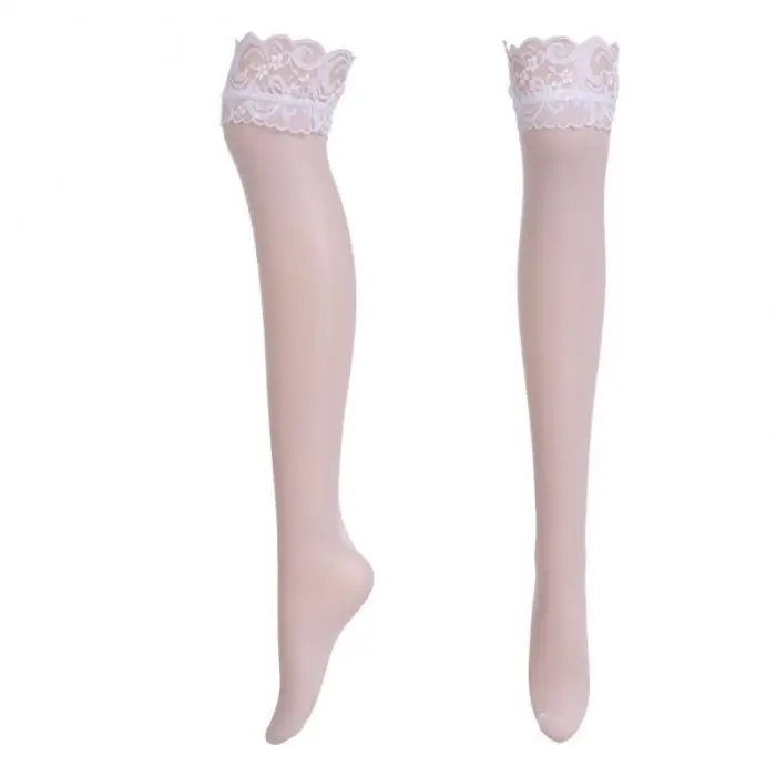 Сексуальные чулки прозрачные ультратонкие прозрачные кружевные бедра нижнее белье носки для Для женщин 88 H9