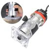 Quality 220V 35000RPM 530W 1/4'' Electric Hand Trimmer Wood Laminator Router Tool Set ► Photo 1/5