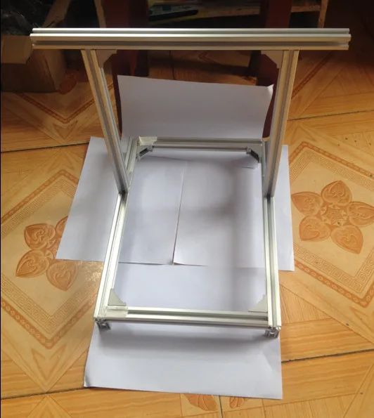 Быстрая 3D принтер Интимные аксессуары для prussa i3 алюминия frame7pcs/комплект+ углу clip12pcs/M5 Винты и T Тип Гайка