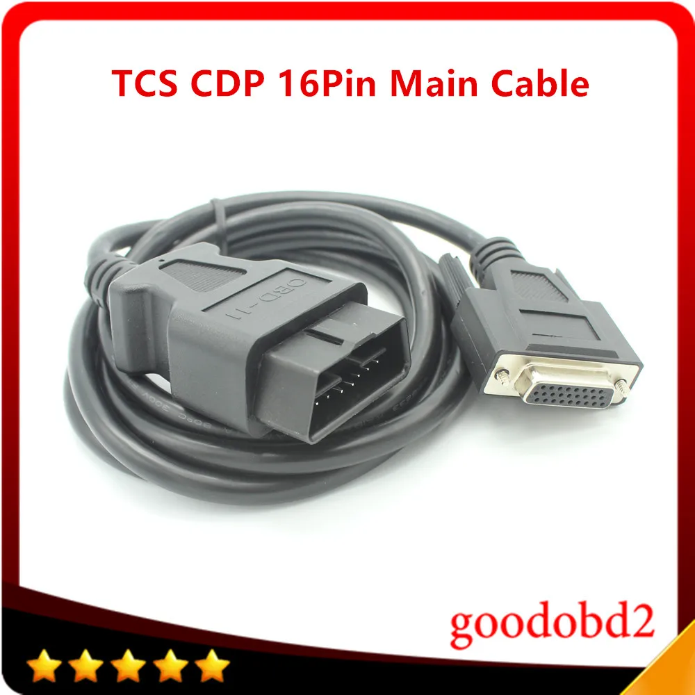 

TCS CDP DS150 16 Pin LED Main Cable Suitable for TCS Scanner CDP PRO Plus Auto Cable 16pin Testing Cable Multidiag PRO Cable