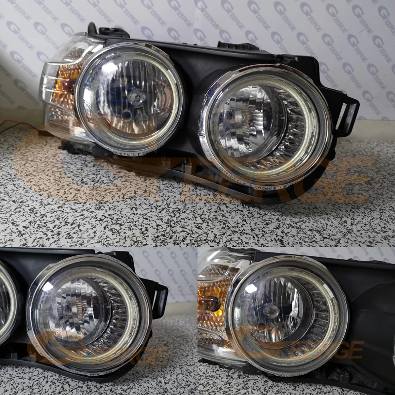 cob led angel eyes kit FOR AVEO Chevrolet Sonic (T300) Holden Barina(TM)(4)