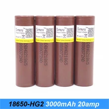 Аккумулятор 18650 hg2 3000mah 30a разрядный ток для шуруповерта Шурик аккумулятор и электрическая сигарета Turmera 10-100 шт