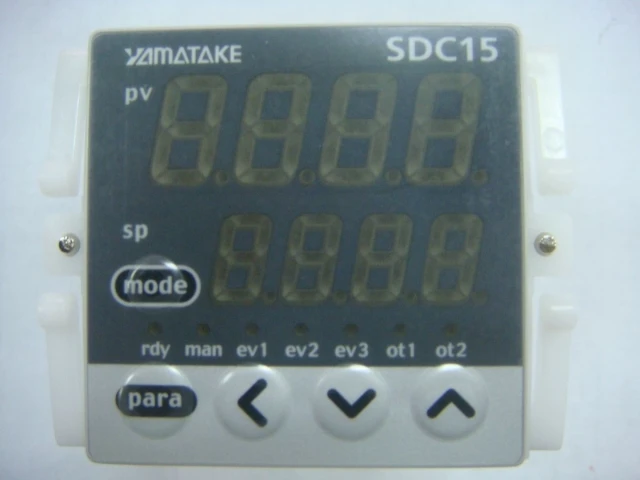

[SA] Positive! Original Japanese mountain Wu SDC15 temperature controller PT100 input relay C15TV0RA0100