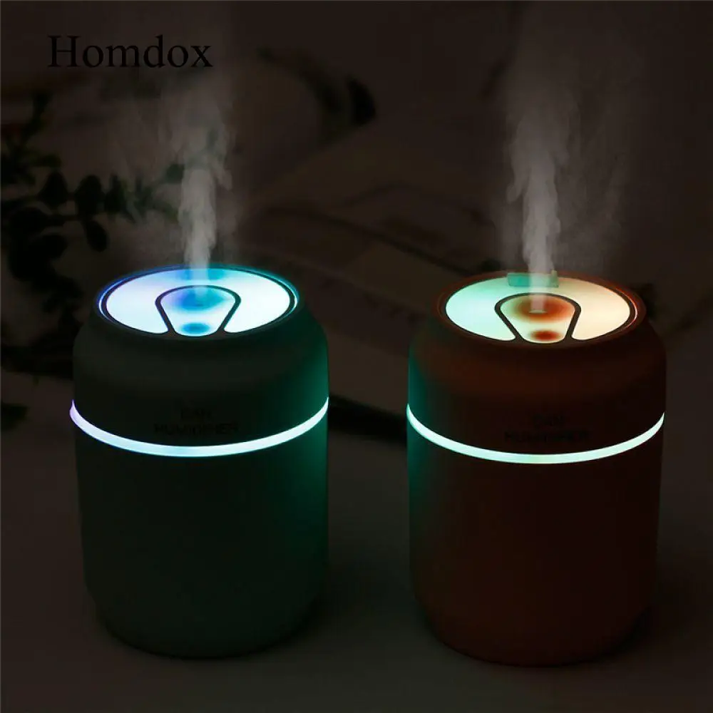 

Portable with Light 3-in-1 and LED 200ML Air USB Humidifier Essential Diffuser Mist Humidifier Aroma Can Oil USB Fan Car