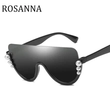 Роскошные Перламутровые Кошачьи Глаза Солнцезащитные очки женские дизайнерские очки ретро для женщин половина оправы Oculos UV400 очки