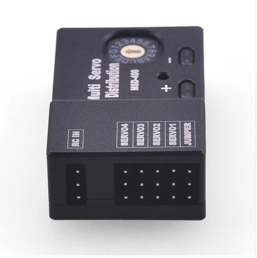 Ormino Servos 4-in-1 Multi Servo Distribution Distributor 4.8V-10V DC Input Easy to Adjust Fixed Wing UAV Drone FPV