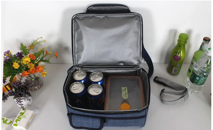 Новинка 900D Оксфорд изолированная сумка для обеда через плечо переносная сумка для еды мужские большие сумки для доставки двухслойные сумки для приготовления еды большой пакет льда