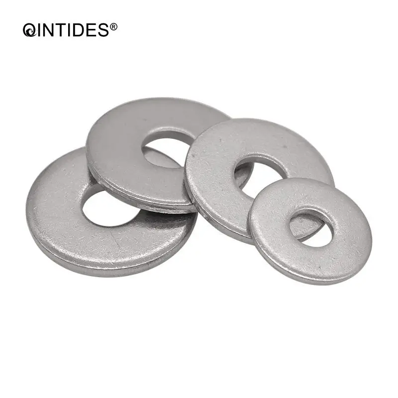 

QINTIDES M2.5 - M24 DIN9021 304 stainless steel M2.5 M3 M3.5 M4 M5 M6 M8 Large plain flat washer product A GB96 large Size