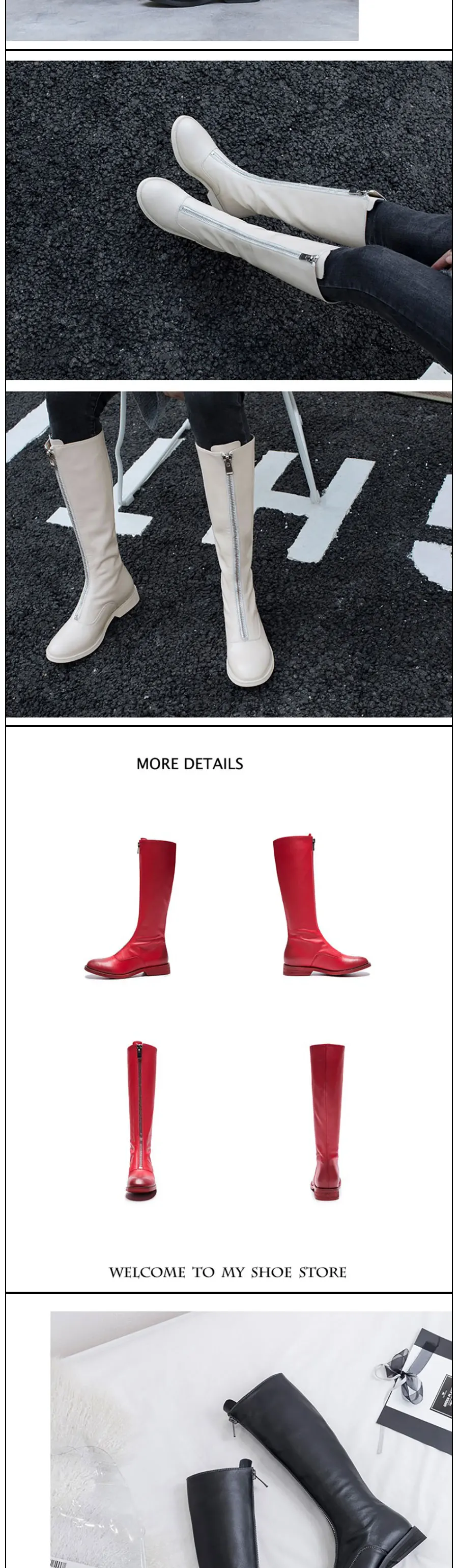 CZRBT/Новинка 2018 года, женские ботинки осень-зима, Модная элегантная Удобная Нескользящая женская обувь из натуральной воловьей кожи